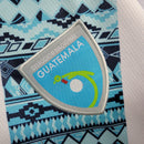 Camisa Seleção Guatemala I 23/24 - Torcedor Umbro Masculina - Branca com detalhes em azul e preto