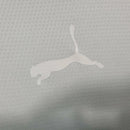 Camisa Borussia Dortmund Treino 23/24 - Torcedor Puma Masculina - Cinza com detalhes em branco