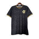 Camisa Flamengo Edição Especial Consciência Negra 23/24 Torcedor Masculina - Preta com detalhes em dourado