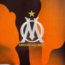 Camisa Olympique Marseille III 23/24 - Torcedor Puma Masculina - Laranja com detalhes em preto