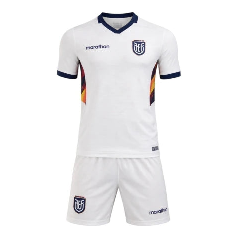 Kit Infantil Seleção Equador III 26/27 - Marathon - Branco