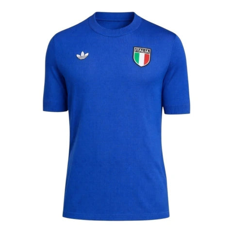 Camisa Retrô Seleção Itália 1970 - Masculina Adidas - Azul