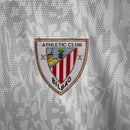 Camisa Athletic Bilbao III 23/24 - Torcedor Castore Masculina - Branca com detalhes em vermelho e preto
