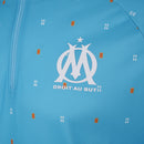 Jaqueta Corta-Vento Olympique Marseille Pré-jogo 25/26 - Puma - Azul
