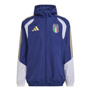 Jaqueta Corta-Vento Seleção Itália Treino 26/27 - Masculina Adidas - Azul e branca