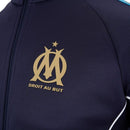 Jaqueta Corta-Vento Olympique Marseille Pré-jogo 25/26 - Puma - Azul