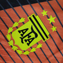 Camisa Seleção Argentina Goleiro 24/25 - Jogador Adidas Masculina - Preta com detalhes em laranja e amarelo