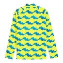 Camisa Olympique Marseille Pre-jogo III 25/26 manga longa - Torcedor Puma Masculina - Azul e amarela