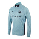 Camisa Olympique Marseille 25/26 manga longa - Torcedor Puma Masculina - Azul