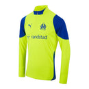 Camisa Olympique Marseille Treino 25/26 manga longa - Torcedor Puma Masculina - Verde e azul