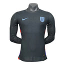 Camisa Seleção Inglaterra II 25/26 - Jogador Nike Masculina - Preta com detalhes em azul e vermelho
