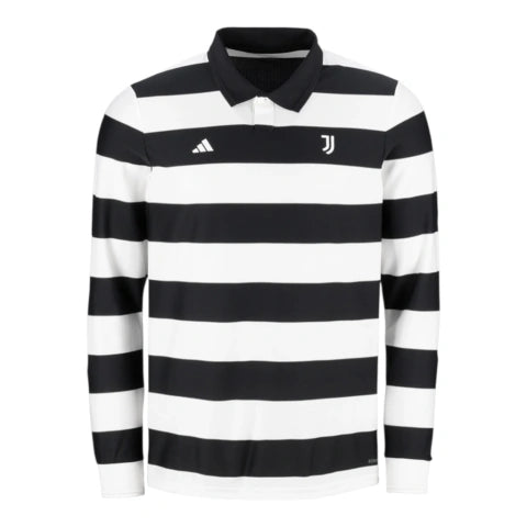 Camisa Juventus IV 25/26 manga longa - Torcedor Adidas Masculina - Preta e branca