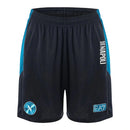 Short Napoli Treino 25/26 - Masculino EA7 - Preto com detalhes em azul