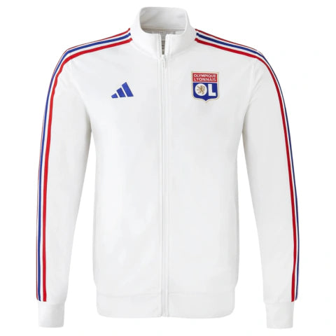 Jaqueta Corta-Vento Lyon 25/26 - Adidas - Branca