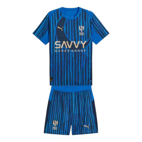 Kit Infantil Al-Hilal Edição especial Mundial de Clubes 25/26 - Puma - Azul