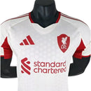 Camisa Liverpool II 25/26 - Jogador Adidas Masculina - Bege com detalhes em vermelho e preto