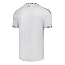 Camisa Leeds I 25/26 - Torcedor Adidas Masculina - Branca com detalhes em azul e amarelo