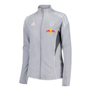Jaqueta Corta-Vento Leeds United 25/26 - Adidas - Cinza
