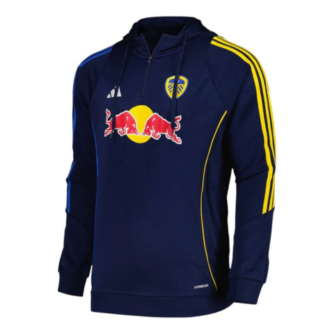 Jaqueta Corta-Vento Leeds United Treino 25/26 - Adidas - Azul