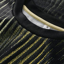 Camisa Leeds Pré-jogo 25/26 manga longa - Torcedor Adidas Masculina - Preta com detalhes em amarelo