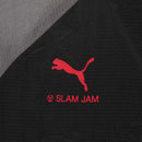 Jaqueta Corta-Vento AC Milan Edição especial Slam Jam 26/27 - Masculina Puma - Preta e cinza com detalhes em vermelho