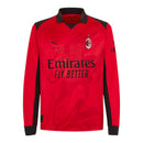 Camisa AC Milan Edição especial Slam Jam IV 26/27 manga longa - Torcedor Puma Masculina - Vermelha e preta