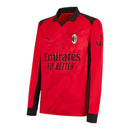 Camisa AC Milan Edição especial Slam Jam IV 26/27 manga longa - Torcedor Puma Masculina - Vermelha e preta
