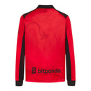 Camisa AC Milan Edição especial Slam Jam IV 26/27 manga longa - Torcedor Puma Masculina - Vermelha e preta