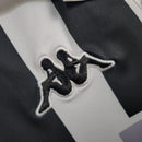 Camisa Retrô Juventus I 1999/2000 manga longa - Kappa Masculina- Preta e branca