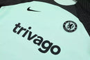 Kit Treino adulto - Camisa e Shorts - Chelsea Nike 23/24 - Verde e preto