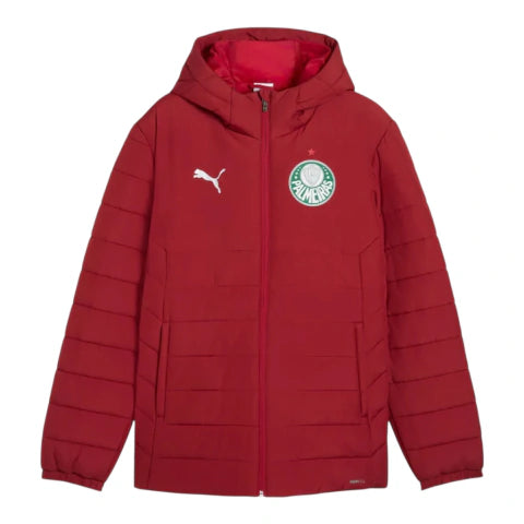Jaqueta Corta-Vento Palmeiras 26/27 - Masculina Puma - Vermelha