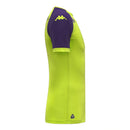 Camisa Fiorentina Treino 25/26 - Torcedor Kappa Masculina - Amarela neon e roxa
