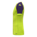 Camisa Fiorentina Treino 25/26 - Torcedor Kappa Masculina - Amarela neon e roxa