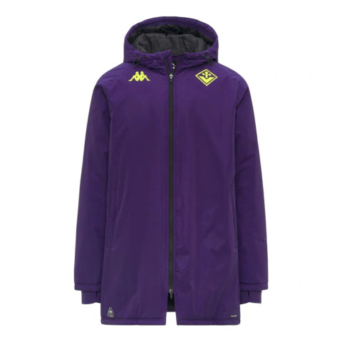 Jaqueta Corta-Vento Fiorentina 25/26 - Kappa - Roxa