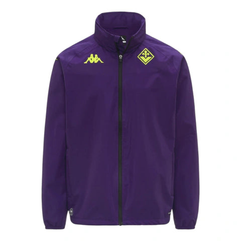 Jaqueta Corta-Vento Fiorentina 25/26 - Kappa - Roxa