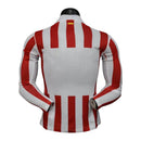 Camisa Atlético de Madrid I 25/26 manga longa - Jogador Nike Masculina - Branca e vermelha