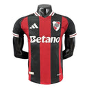 Camisa River Plate II 25/26 - Jogador Adidas Masculina - Preta e vermelha