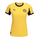 Camisa Borussia Dortmund Copa 25/26 - Torcedor Puma Feminina - Amarela e preta