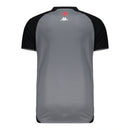 Camisa Vasco da Gama Treino 25/26 - Torcedor Kappa Masculina - Cinza e preta