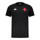 Camisa Vasco da Gama Treino 25/26 - Torcedor Kappa Masculina - Preta