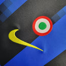 Camisa Inter de Milão I 23/24 manga longa - Torcedor Nike Masculina - Azul e preta