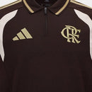 Camisa Polo Flamengo Treino 26/27 - Torcedor Adidas Masculina - Marrom