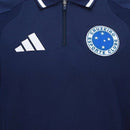 Camisa Polo Cruzeiro Treino 26/27 - Torcedor Adidas Masculina - Azul