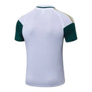 Camisa Polo Seleção Itália Treino 26/27 - Torcedor Adidas Masculina - Branca e verde