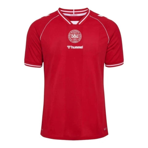 Camisa Seleção Dinamarca I 26/27 - Torcedor Hummel Masculina - Vermelha