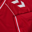 Camisa Seleção Dinamarca I 26/27 manga longa - Torcedor Hummel Masculina - Vermelha