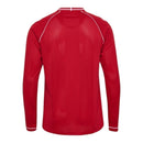 Camisa Seleção Dinamarca I 26/27 manga longa - Torcedor Hummel Masculina - Vermelha