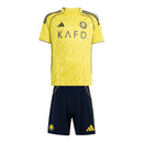 Kit Infantil Al-Nassr I 25/26 - Adidas - Amarelo e azul