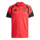 Camisa Polo Colo Colo Treino 26/27 - Torcedor Adidas Masculina - Laranja e preta