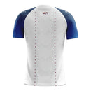 Camisa Seleção Haiti II 25/26 - Torcedor Saeta Masculina - Branca e azul